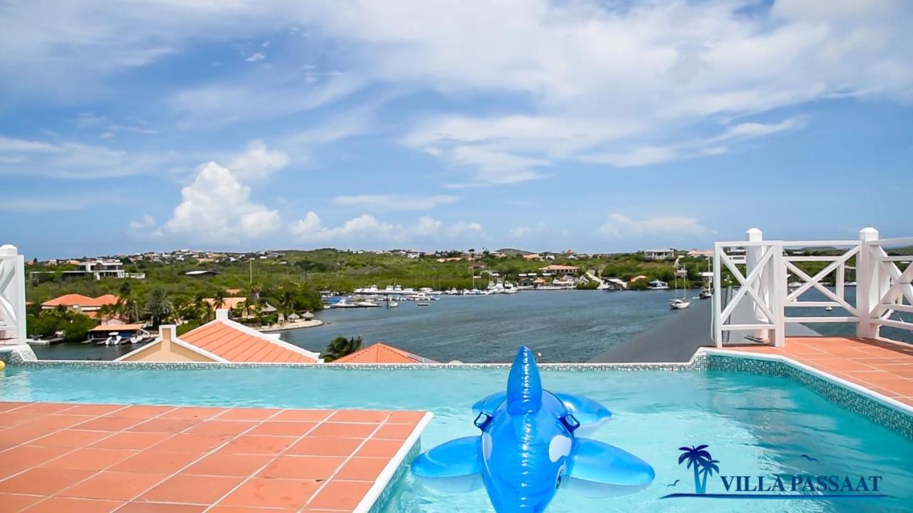 Villa Passaat Spectacular Spanish Water View Виллемстад Экстерьер фото